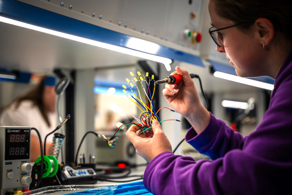 Laboratoř elektrotechniky a automatizace