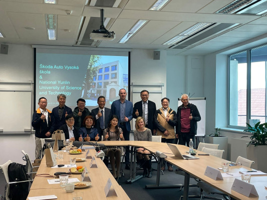 Visit from the National University of Science and Technology in Yunlin to ŠAVŠ