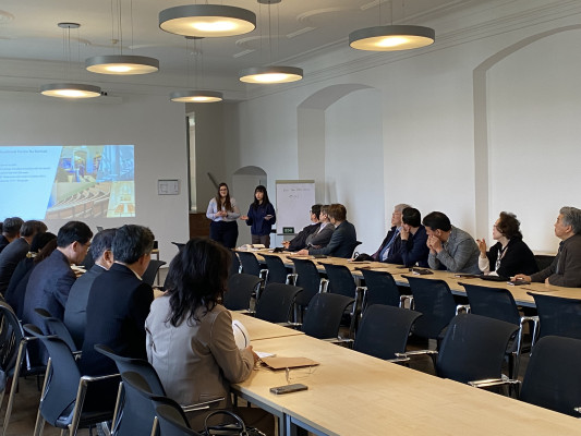 Korean delegation at ŠAVŠ