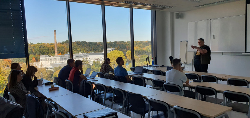 Jorma Imppola ze Seinajoki University of Applied Sciences hostem na ŠAVŠ