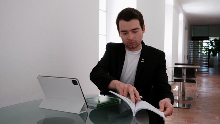 Příběhy ze ŠAVŠ: student Vojtěch Wágner se podílel na smluvním výzkumu