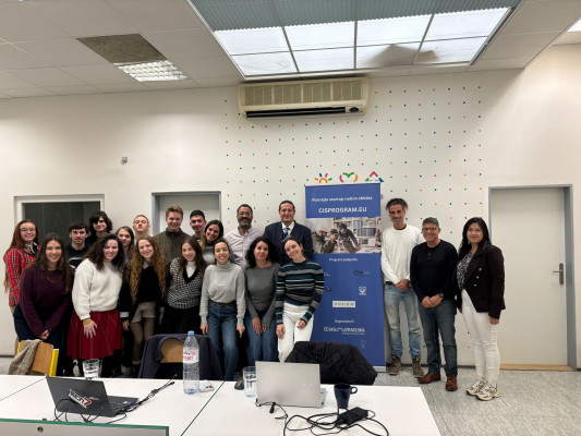 Student ŠAVŠ Milan Alexander Žák součástí projektu CISP