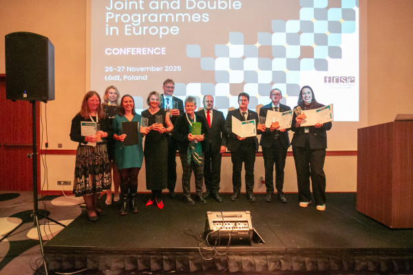 Pavel Štrach převzal evropskou cenu za rozvoj společných studijních programů